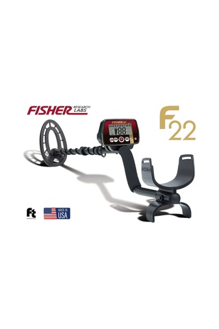 Fısher F22- 22cm Concentric Elips Başlık İle Define Dedektörü