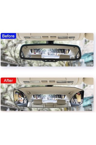 Wondernest Shunwei Sd-2415 Araba Parlatma Önleyici Dikiz Aynası, 299x90mm, Anti-glare