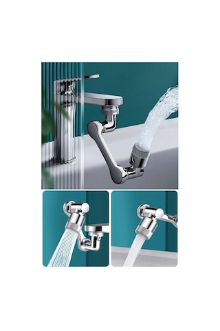 Mutfak Banyo Musluk Başlığı 180 Derece Dönebilen Fonksiyonel Evrense Diğer