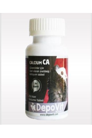 Depovit Calcium Ca (Güvercin Kalsiyum Takviyesi ) 250 Tablet