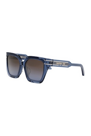 Dior Signature S10f Cd 40131f 30f2 90t 55-17-135 Dior Kadın Güneş Gözlüğü Mavi