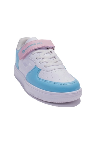 Hammer Jack 49042 Colors Beyaz Pudra Ortopedik Günlük Kız Çocuk Spor Ayakkabı 001