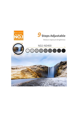 Ndx Filtre Değişken Nötr Yoğunluklu 67 Mm Ayarlanabilir Nd2 - Nd