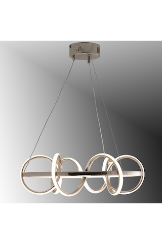 Tt314-fsr Tt Ayd. Sarı Işık B.sarmal Fransızsarıkaplama Avize Rosegold
