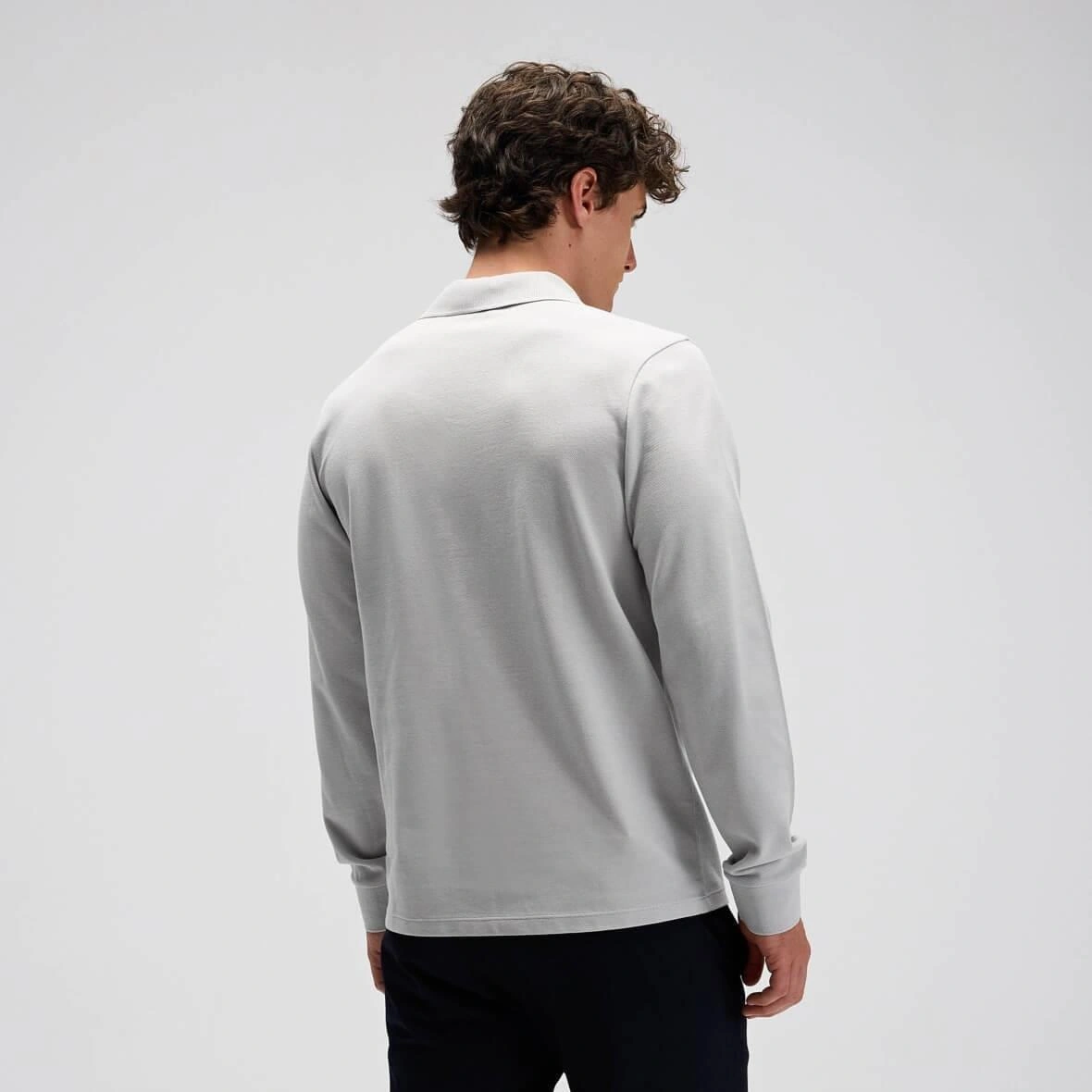 Ellesse Em582-gı Erkek Polo Yaka Sweatshirt - Gri Gri