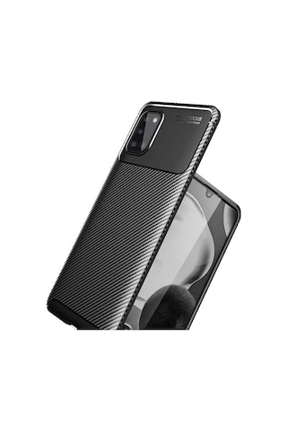 Samsung Uyumlu Galaxy A31 Kilif Karbon Silikon Case 389837151