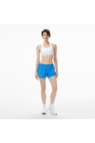 Under Armour Crossback Mid Kadın Beyaz Antrenman Bra 1361034 Beyaz
