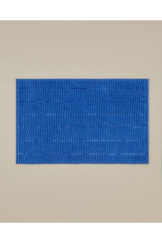 English Home Trendy Kaydırmaz Taban Banyo Paspası 50x80 Cm Mavi Mavi