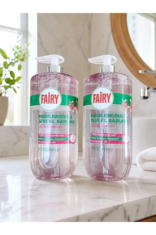 Fairy Sıvı El Sabunu Lilyum 2x1000 Ml Fairy Sıvı El Sabunu Lilyum 2x1000 Ml