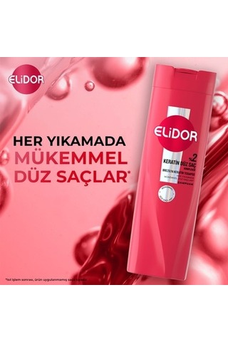 400 Ml Yıpranmış Saçlar İçin Hidrolize Keratin İçeren Şampuan Normal