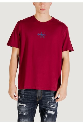 Calvin Klein Erkek Tişört-lv04rb866g Kırmızı