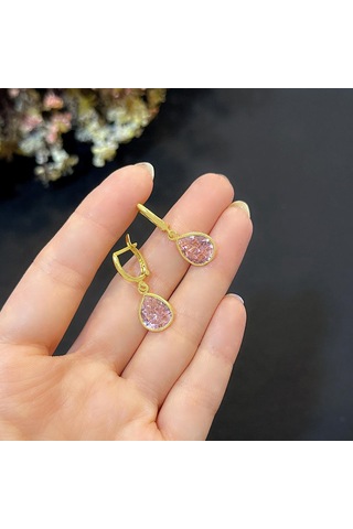 Stela Kuvars Damla Gümüş Küpe