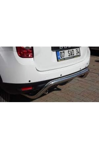 DACİA DUSTER KROM ARKA TAMPON KORUMA BAR Q60 2018 ÖNCESİ UYUMLU