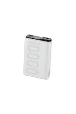 Bix Tpb15 10000mah Pd 20w / 22.5w Dijital Göstergeli Mini Hızlı Şarj Powerbank Beyaz