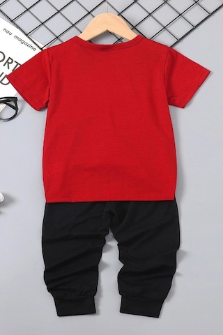 Çocuk Butterfly Alt - Üst Eşofman Takımı Kırmızı