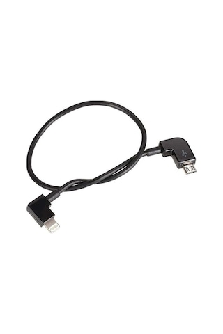Flybuy Djı Mavic Pro Spark İçin Micro Usb'dan Lightning Dönüştürücü Esnek Kablo 27cm Dayanıklı