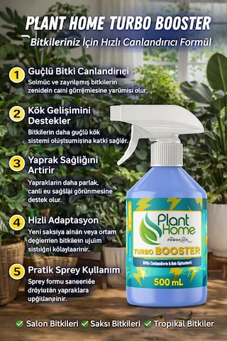 Turbo Booster Bitki Canlandırıcı Kök Güçlendirici Sprey 500 Ml