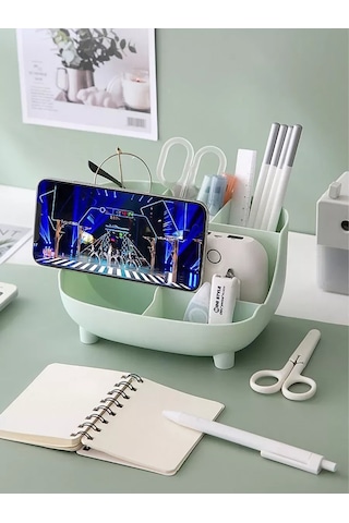 Magifta Kağıt Gereçleri Organizatörü, Küçük Eşyaları Saklamak İçin 293148771 Yeşil