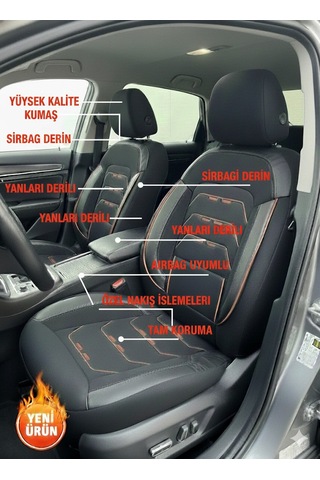Oto Koltuk Kılıf 1 Takım