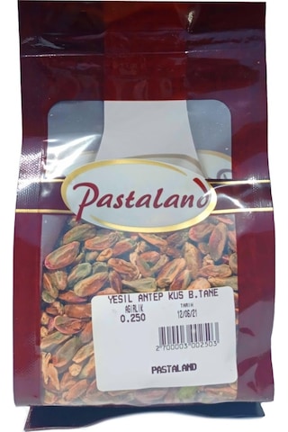 Pastaland Antep Fıstığı Tane 250 G