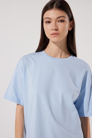 Lee Loose Fit Rahat Kesim %100 Pamuk Bisiklet Yaka Mavi Tişört L231308400 Mavi