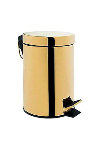 Bocchi Çöp Kovası Pedallı 5 Litre Altın 3054-0002-eg Renkli