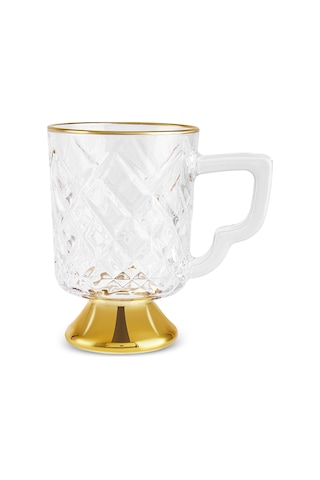 Karaca Milas Desenli Mug 300 Ml Şeffaf