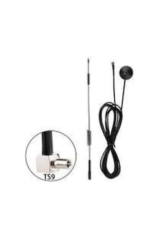 Trendooze Wın Ts9 Ts9 Süperbox Metre Kablolu Girişli Anten Anten Anten 3 Pz