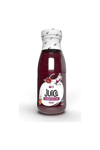 OG natural 6'lı Organik Vişne Suyu 250 Ml Kırmızı Meyve