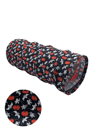 Miyav Cadılar Bayramı Desenli Kedi Tüneli 60 Cm