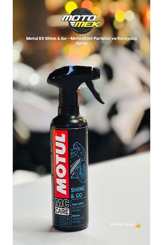 Motul E5 Shine & Go Silikon Bazlı Motosiklet Bakım Ve Parlatıcı Sprey