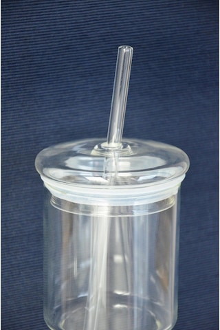 Morponi Pinterest Pipetli Cam Kapaklı Bardak 500 Ml Kahve Ve Sunum Bardağı I Kokteyl Bardak Şeffaf