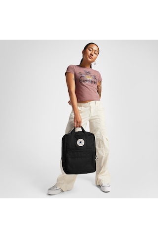 Converse Chuck Taylor Unisex Siyah Sırt Çantası Düz 10026013 Siyah