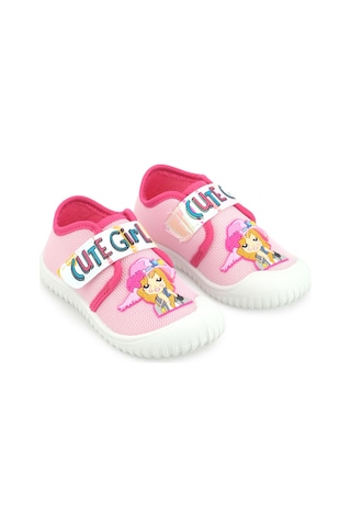 Gezer Yazlık Kız Çocuk Cırt Cırtlı Ayarlanabilir Keten Ayakkabı Ga2ypm.03405.00.r90.0a Pembe