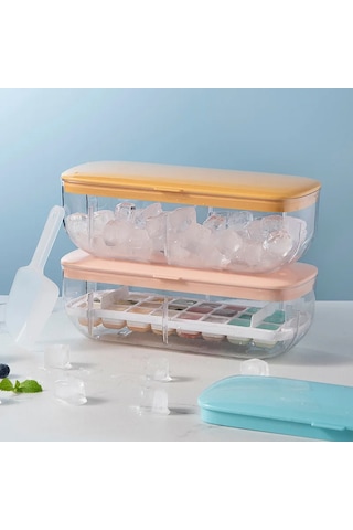 Sunup Çok Amaçlı Buz Küpü Tepsisi Beyaz