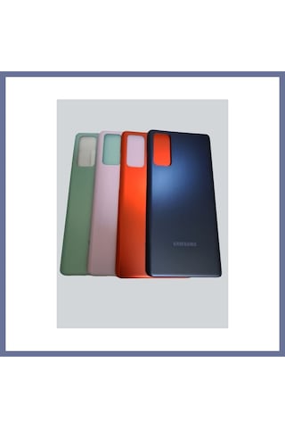 Dilaratrendhouse Samsung Galaxy S20 Fe Uyumlu Arka Batarya Kapağı Dlra