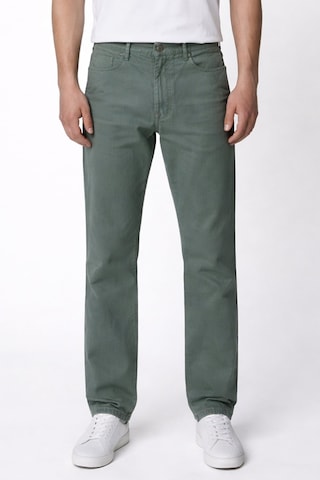 Sabri Özel Giotelli Erkek Haki Dar Kesim Slim Fit Dokuma Beş Cep Normal Bel Pantolon