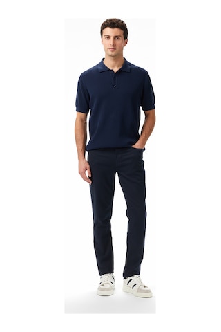 Nautica Erkek Lacivert Regular Fit Kısa Kollu Triko Düz S55110t Lacivert