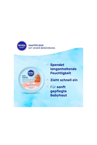 Nıvea Baby Günlük Koruma Soft Krem 200 Ml,bebek Bakım, Bebek Nemlendirici