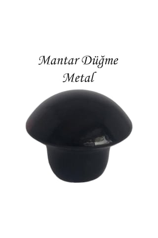 8 Adet Siyah Mantar Düğme Kulp Mobilya Çekmece Dolap Kapak Kulbu Metal Kulp Aksesuarları Vidalı