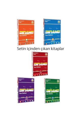 Tonguç Akademi 5. Sınıf Dinamo Soru Bankası Seti Tüm Dersler