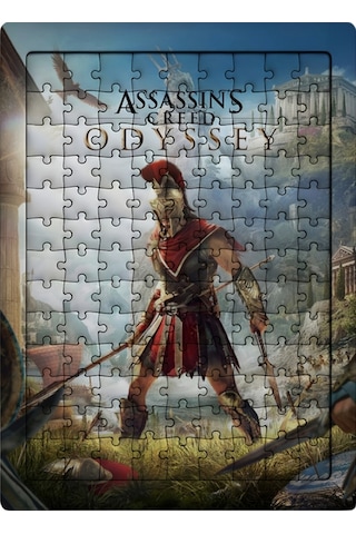 Ghostbastır Design Assassins Creed 99 Parça Ayaklı Puzzle Dekoratif Çocuk Yapbozu 0101
