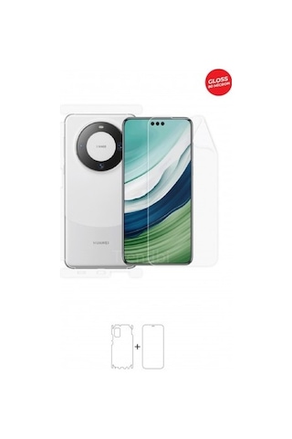 Huawei Mate 60 Pro Ön, Arka Ve Yan 360 Derece Tam Kaplama Tpu Film