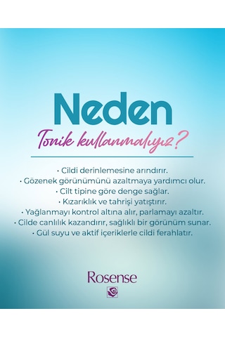 Rosense Tonik Matlaştırıcı 200 Ml