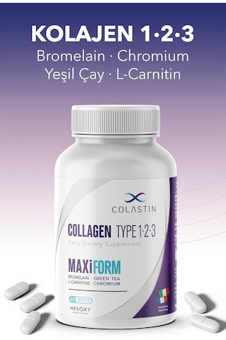 Maxiform Kolajen Tip 1 2 3 Güzellik Ve Form Bir Arada 3 Al 2 Öde 180 Tablet