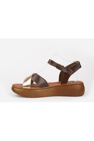 Kuum London Orthopedix K8409 Hakiki Deri Kadın Sandalet 001