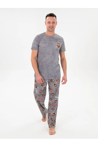 Instınıty Evde Giyilen Pantolon Takımı 316704875 Gri