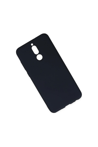 Newface Huawei Mate 10 Lite Kılıf Nano İçi Kadife Silikon Semeglbl - 15 - Lacivert