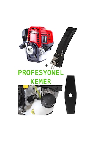 Ablacks R-077 4 Zamanlı Profesyonel Yan Tırpan + 9 Lu Bahçivan Seti 7