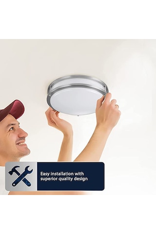 Led Plafonyer Modern Plafonyer Gömme Tavan Lambası Geniş Işın Açısı Çok Renkli